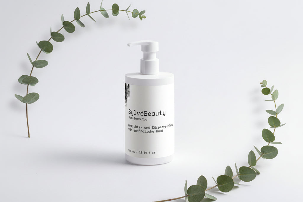 Gesichts- und Körperreiniger für empfindliche Haut